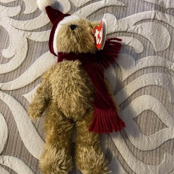 Lot of 2 TY Beanie Babies 1997 Holiday "Teddy" Bear & TY "Jangle" Bear -Set of 3 - Picture 5 of 6